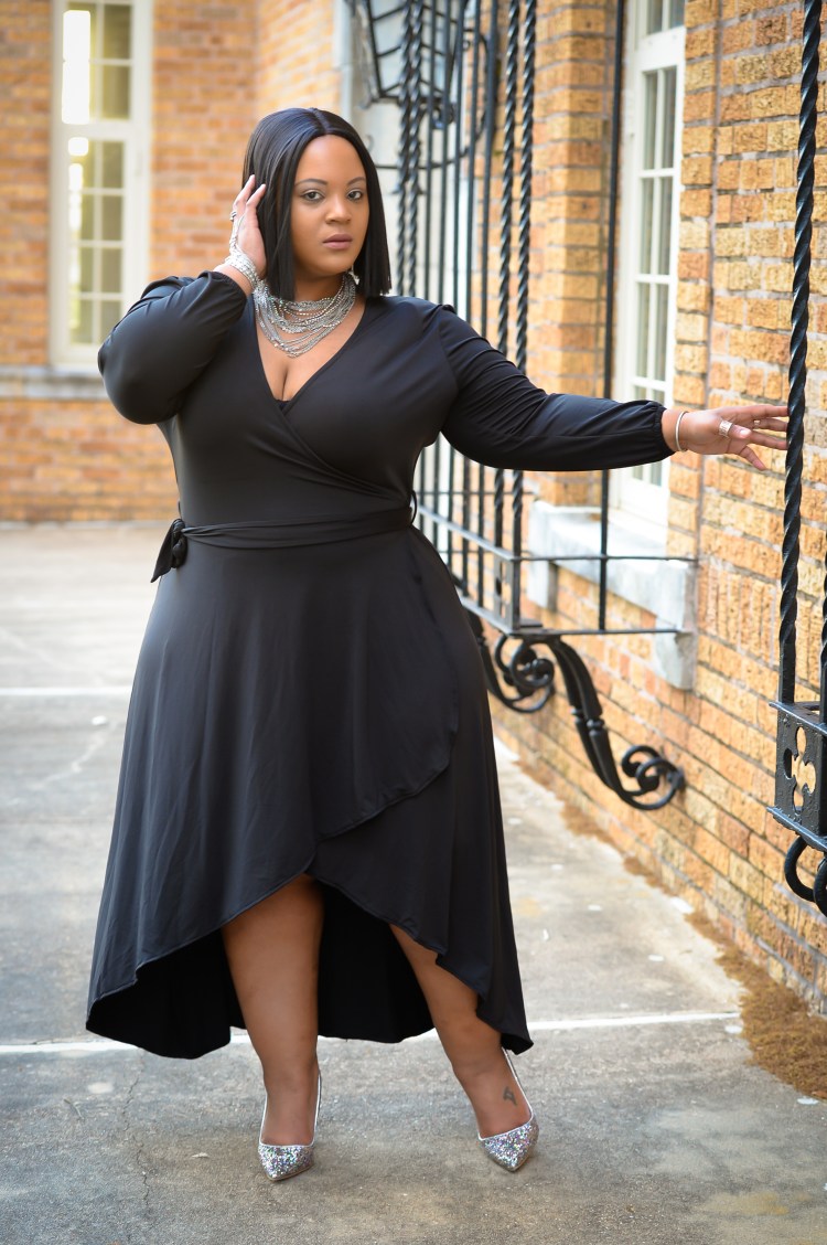 Shein - Black Dress-0003