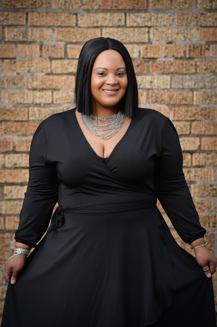 Shein - Black Dress-0049