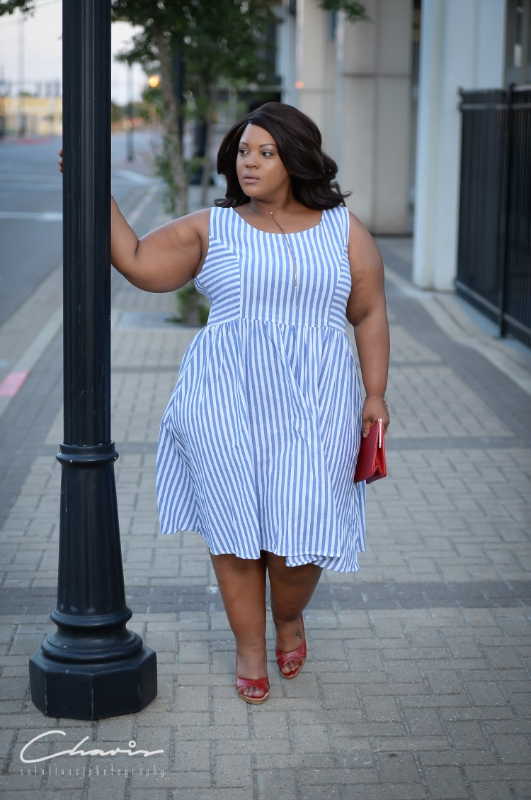 Shein - BlueWhiteStripe-0100