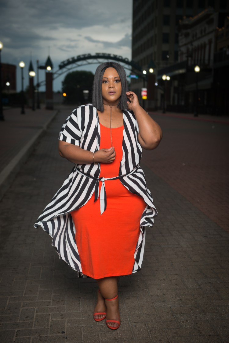 Ash W - Shein Orange Stripe-0026