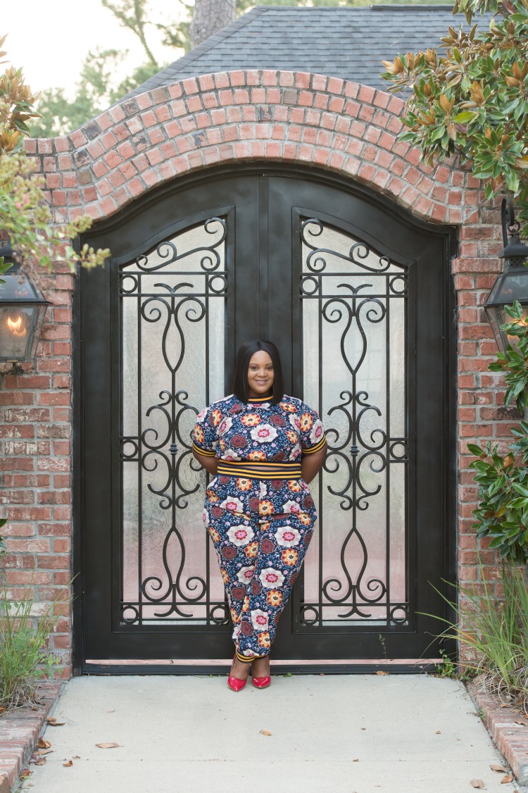 Floral Pant Suit-0219